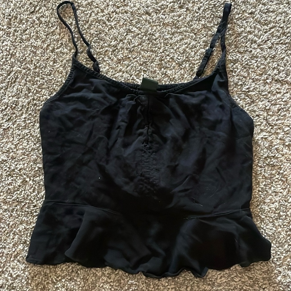 Super cute black tank top